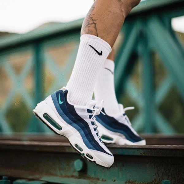 Air Max 95 White Blue